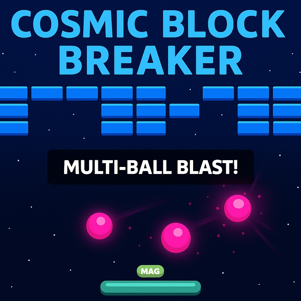 Block Breaker - Intense game on VibeGame