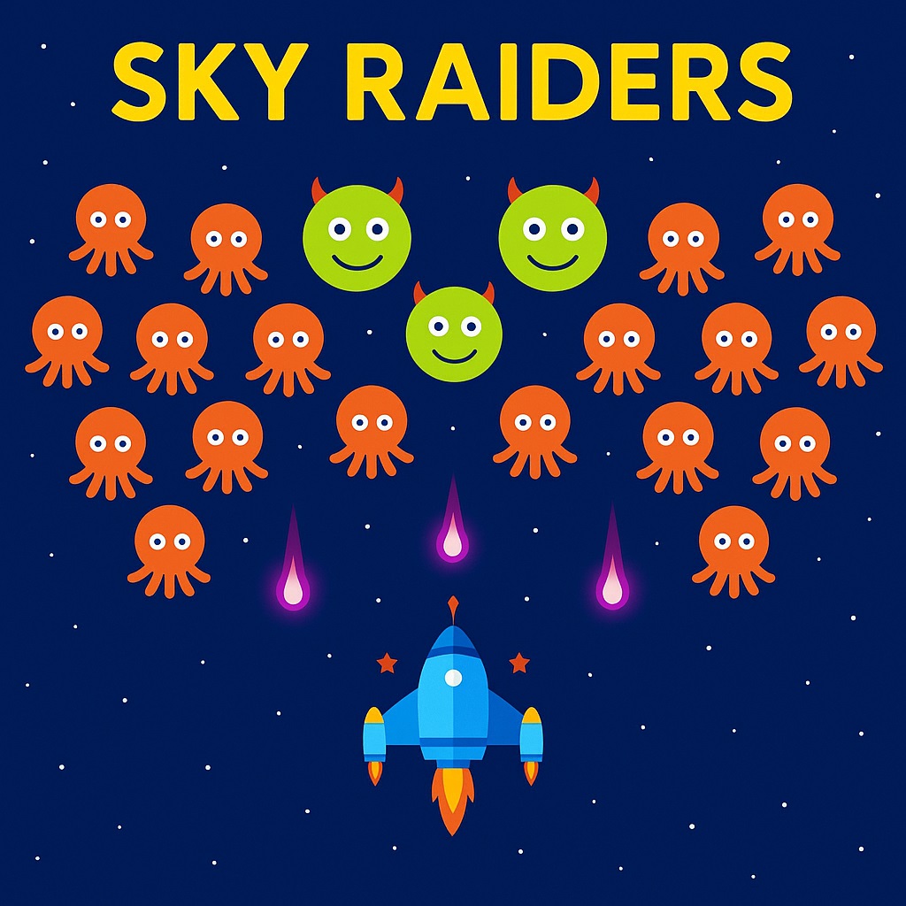 Sky Raiders - Meditative game on VibeGame