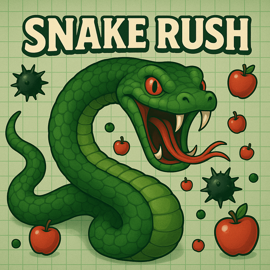 Snake Rush - Contemplative game on VibeGame